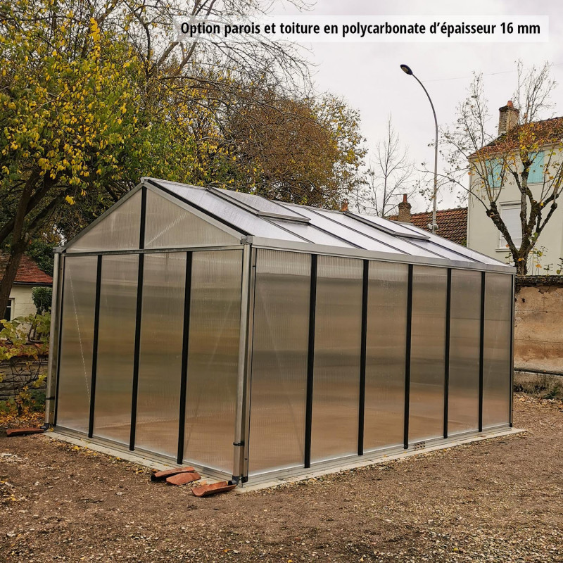 Serre SUPRA largeur 3,15 m