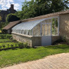 Serre à l'ancienne CHAMBORD largeur 2.80 m sur muret