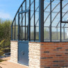 Serre à l'ancienne VERSAILLES largeur 2.80 m sur muret