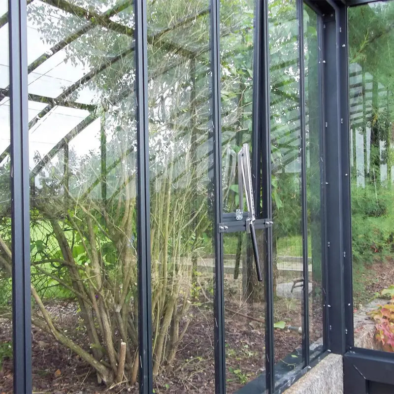 Serre à l'ancienne VERSAILLES largeur 2.80 m sur embase aluminium