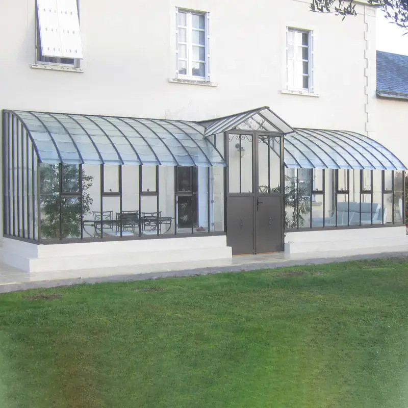 Serre à l'ancienne MONTESQUIEU largeur 2.80 m sur muret