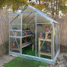 Serre ALLIUM 2,50 m² Coloris:Gris anthracite - RAL 7016 Coloris:Gris anthracite - RAL 7016 Coloris:Gris anthracite - RAL 7016
