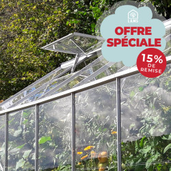 Lucarne de toiture pour serres NATURA
