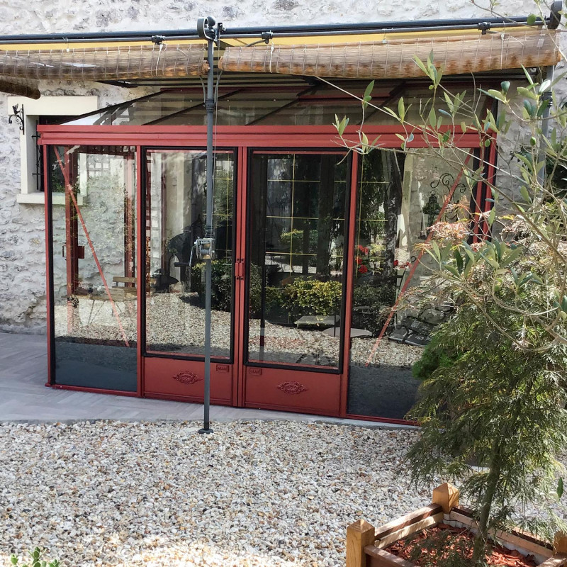 Serre LUXIA Adossée largeur 2,32 m