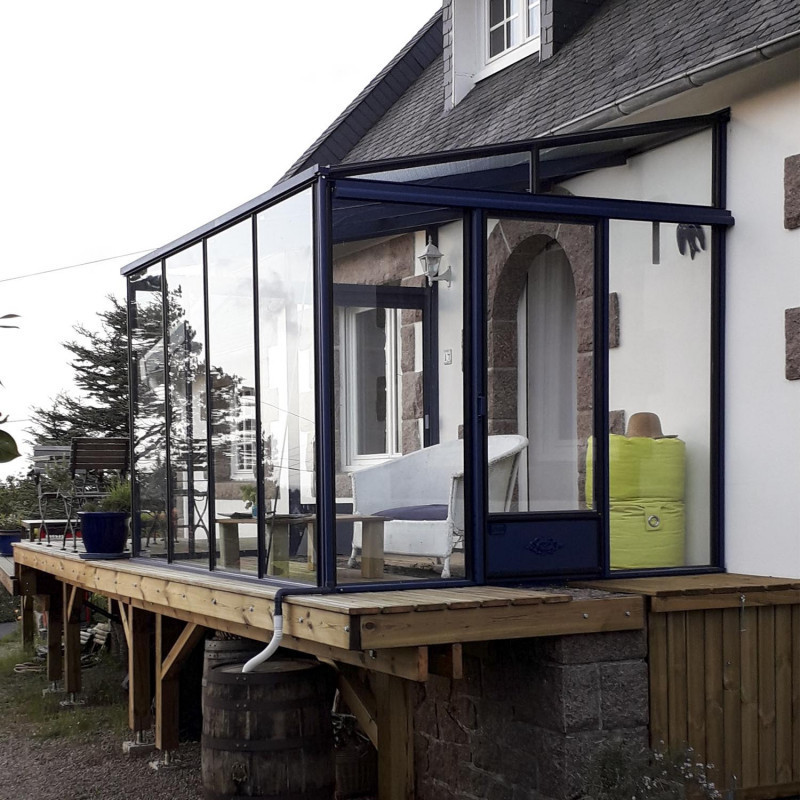 Serre LUXIA Adossée largeur 2,32 m