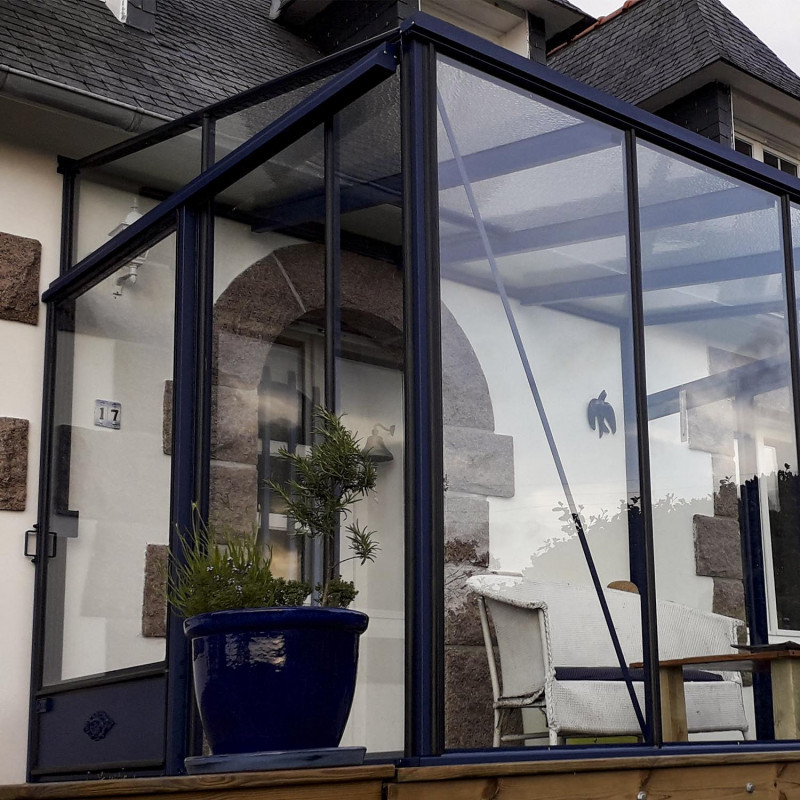 Serre LUXIA Adossée largeur 2,32 m