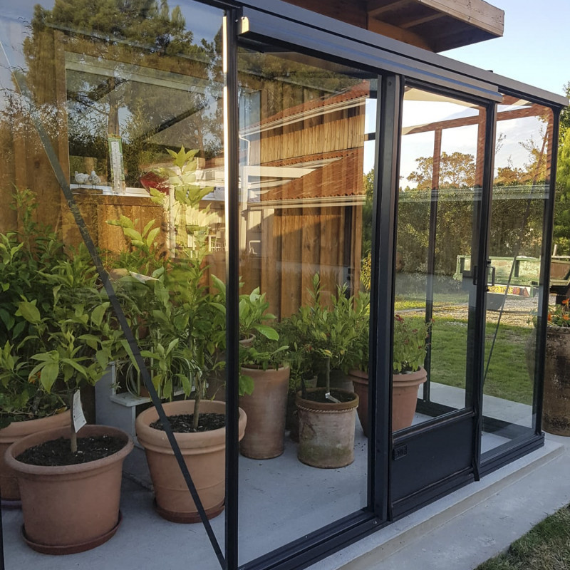 Serre LUXIA Adossée largeur 1,58 m